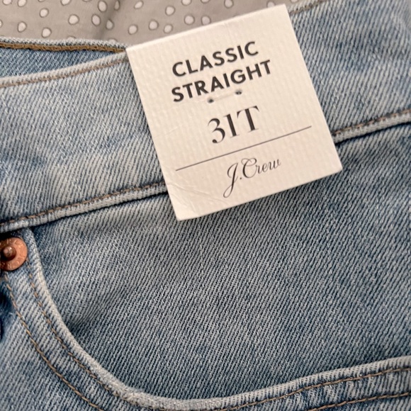 J Crew Classic Straight Jeans - Picture 6 of 6